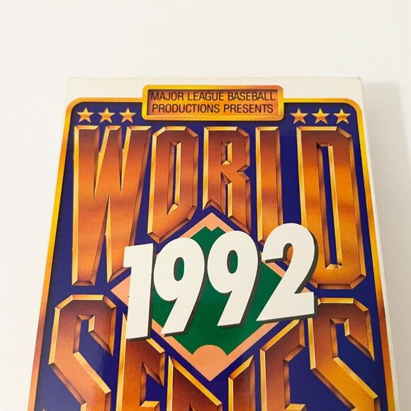 World Series 1992 Toronto Blue Jays Vs Atlanta Braves VHS Tape Baseball - Picture 2 of 16